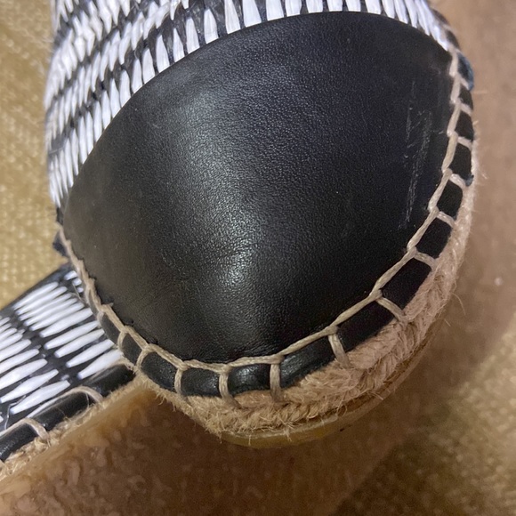 Loeffler Randall braided leather tip espadrilles, used. - Picture 7 of 8